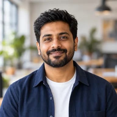 Illustrative AI-generated portrait of Aarav Shah