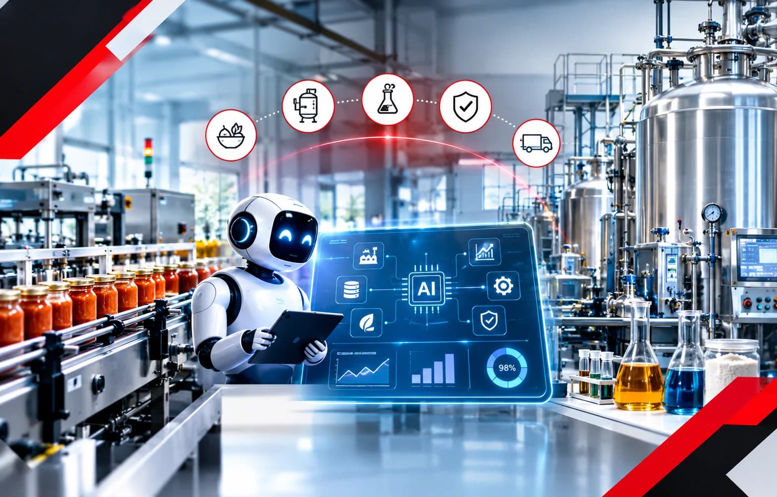 Architectural Guide to Deploying Autonomous AI Agents in Food and Chemical Batch Manufacturing